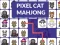 Гульня Pixel cat mahjong онлайн