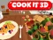 Гульня Cook it 3D онлайн