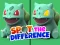 Гульня Pokimon Spot the differences онлайн