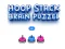 Гульня Hoop Stack Brain Puzzle Game онлайн