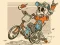 Гульня Halloween Bike Ride онлайн