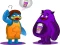Гульня Grimace Monster Dop Story онлайн