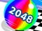 Гульня Ball Run 2048 онлайн