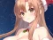 Гульня Anime Girls In Red Dress Tile Puzzle онлайн
