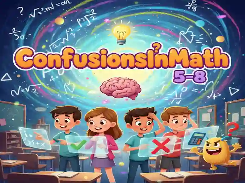 Гульня ConfusionsInMath 5-8 онлайн