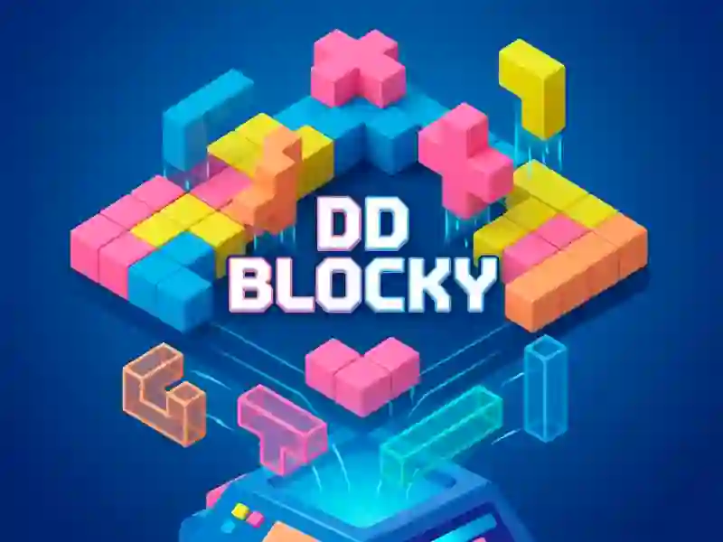 Гульня Dd Blocky онлайн