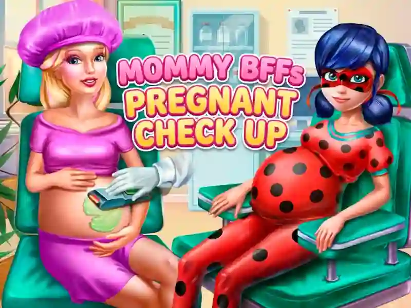 Гульня Mommy BFFs Pregnant Check Up онлайн