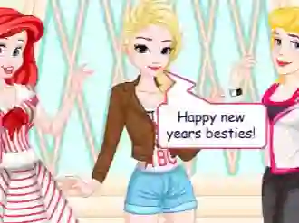 Гульня Princess New Years Resolutions онлайн