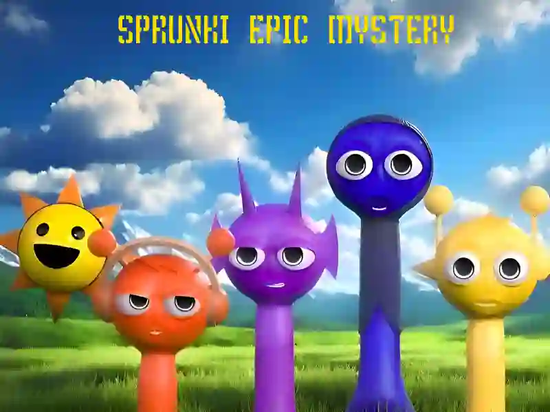 Гульня Sprunki Epic Mystery онлайн