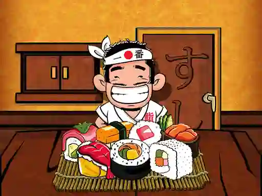 Гульня Sushi Matching онлайн