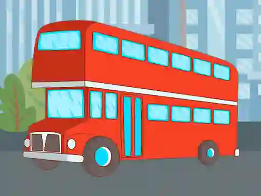 Гульня BUS JIGSAW онлайн