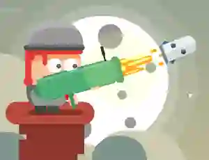 Гульня One man invasion онлайн