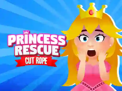 Гульня Princess Rescue Cut Rope онлайн