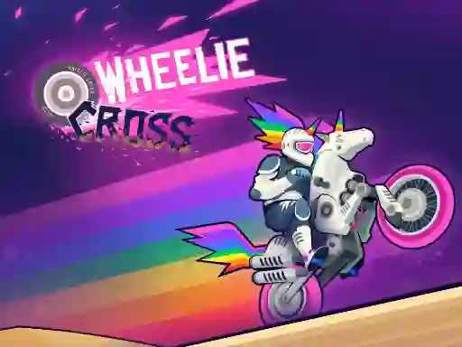Гульня Wheelie Cross онлайн