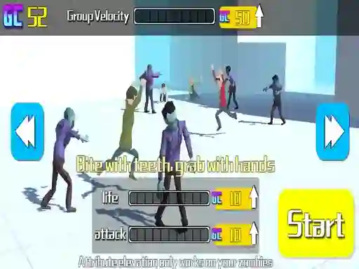 Гульня Private Zombie Town онлайн