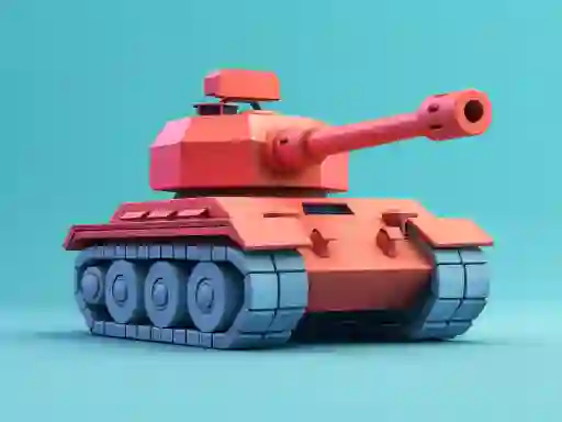 Гульня Tank Battle.io онлайн