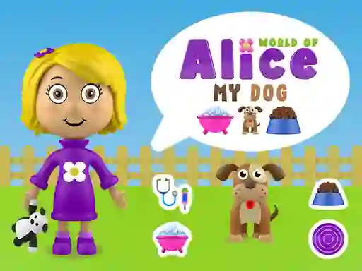 Гульня World of Alice My Dog онлайн