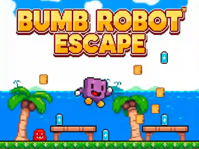 Гульня Bumb Robot Escape онлайн