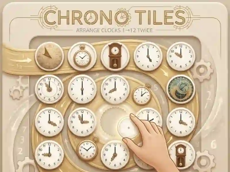 Гульня Chrono Tiles онлайн