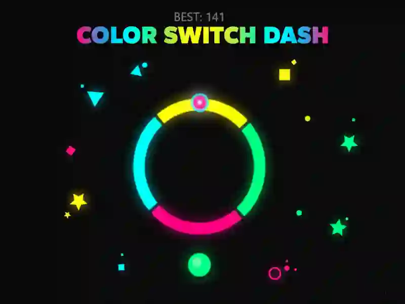 Гульня Color Switch Dash онлайн
