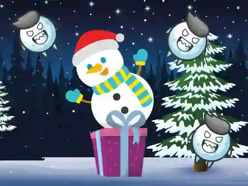 Гульня Survival Snowman онлайн