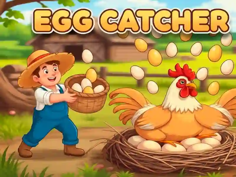 Гульня Egg Catcher онлайн