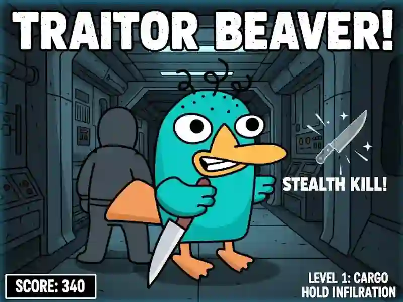 Гульня Traitor Beaver! онлайн