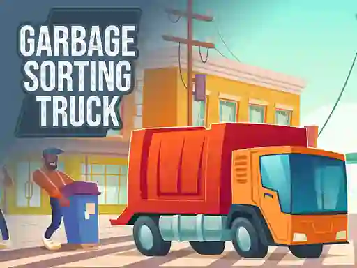 Гульня Garbage Sorting Truck онлайн