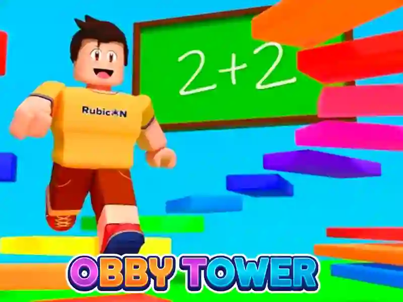Гульня Obby Tower онлайн