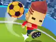 Гульня Blocky Kick онлайн