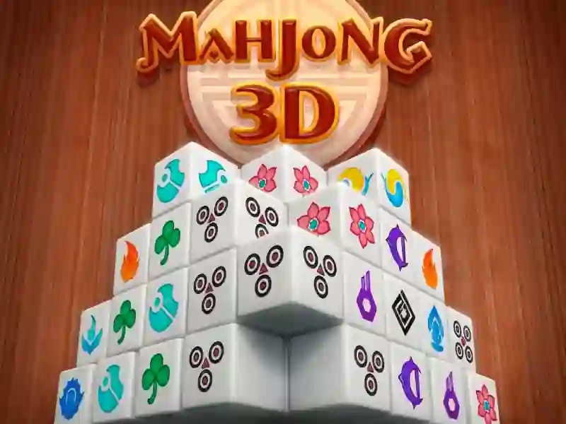 Гульня Mahjong 3D онлайн