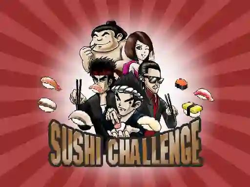 Гульня Sushi Challenge онлайн