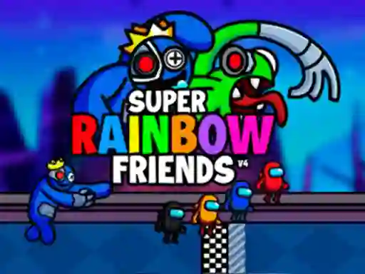 Гульня Super Rainbow Friends онлайн