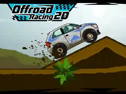 Гульня Offroad Racing 2D онлайн