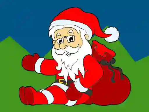 Гульня Santa Claus Coloring Book онлайн