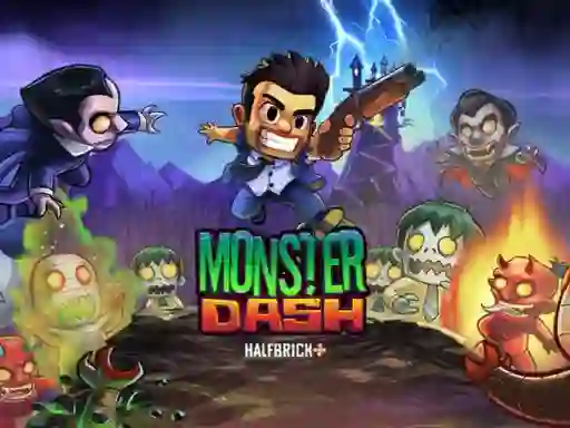 Гульня Monster Dash онлайн