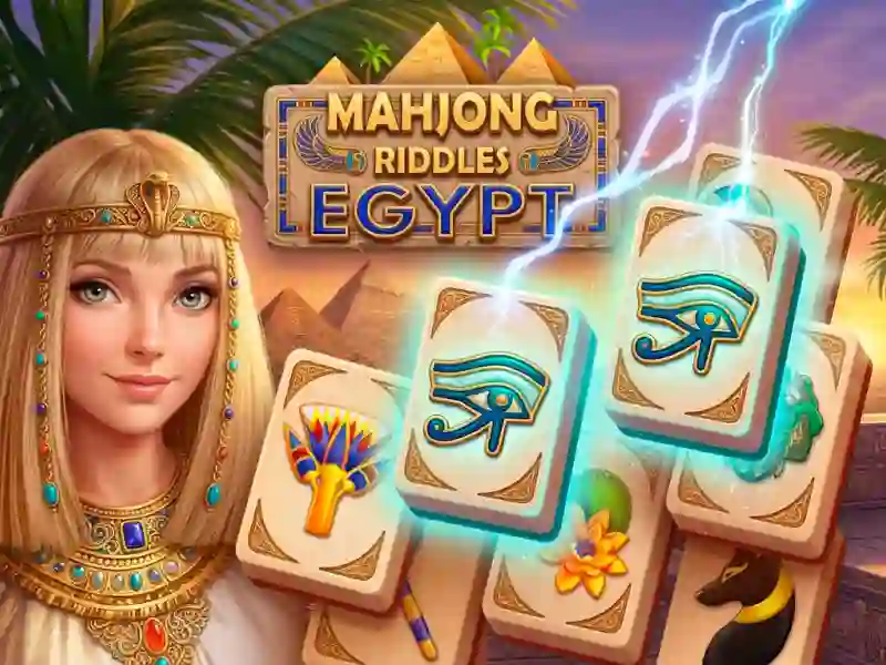 Гульня Mahjong Riddles: Egypt онлайн