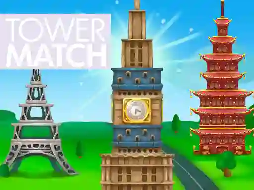 Гульня Tower Match онлайн