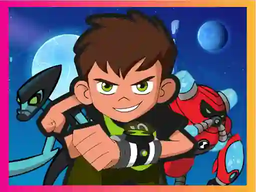 Гульня Ben 10 Colorful Universe онлайн