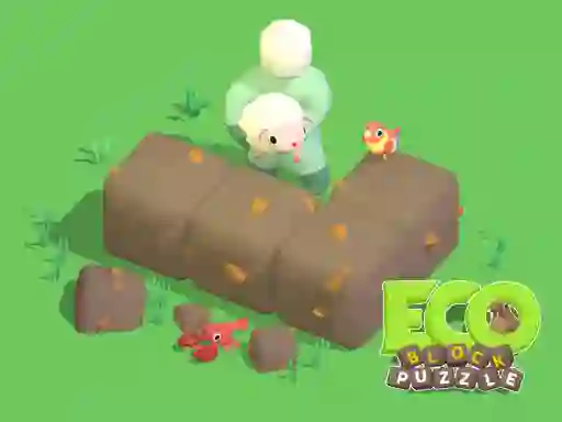 Гульня Eco Block Puzzle онлайн