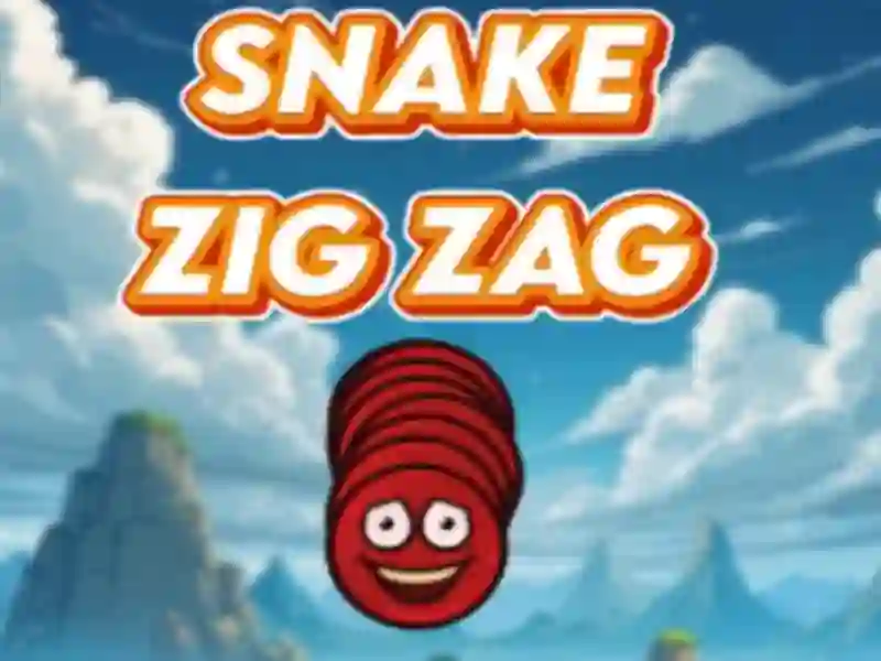 Гульня Snake Zig Zag онлайн