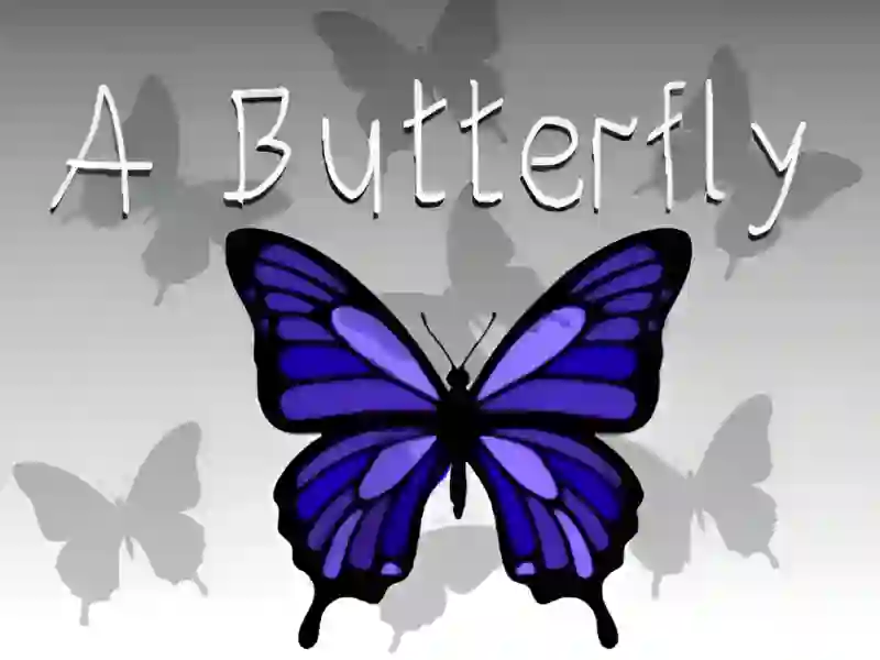 Гульня A Butterfly онлайн