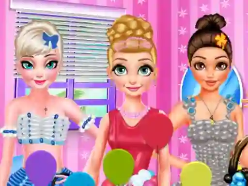 Гульня Princess Balloon Festival онлайн
