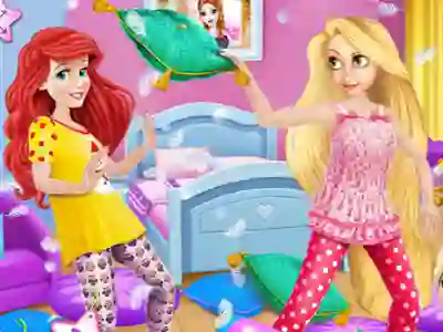 Гульня Princess Pijama Party онлайн