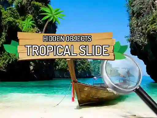 Гульня Hidden Objects: Tropical Slide онлайн