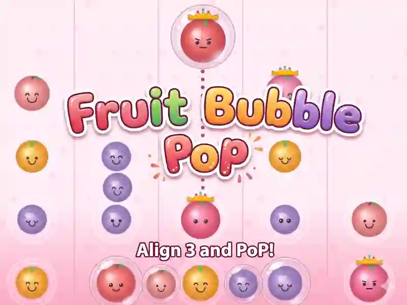 Гульня Fruit Bubble Pop онлайн