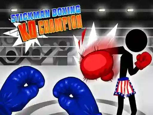 Гульня Stickman Boxing KO Champion онлайн