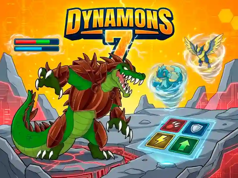 Гульня Dynamons 7 онлайн