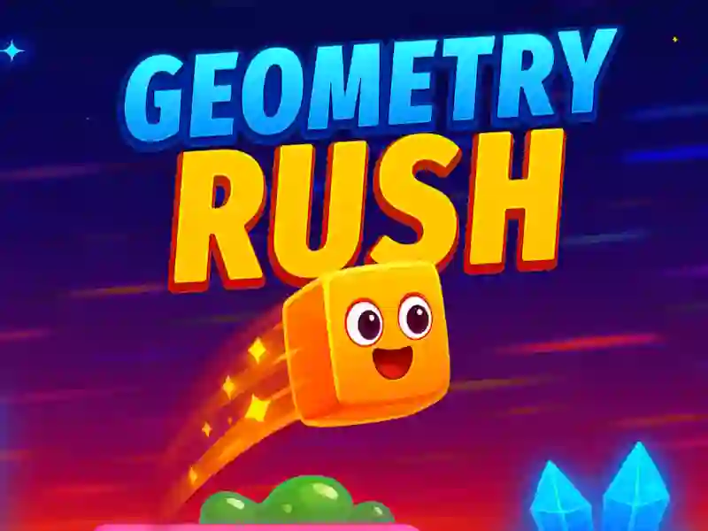 Гульня Geometry Rush онлайн
