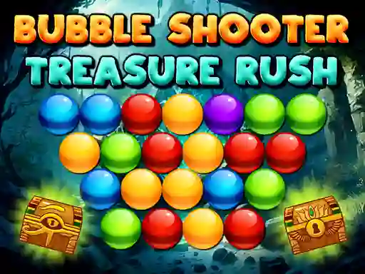 Гульня Bubble Shooter Treasure Rush онлайн